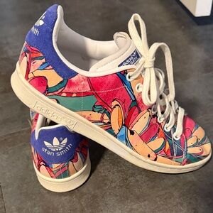 Adidas Stan smith banana leaf sneakers